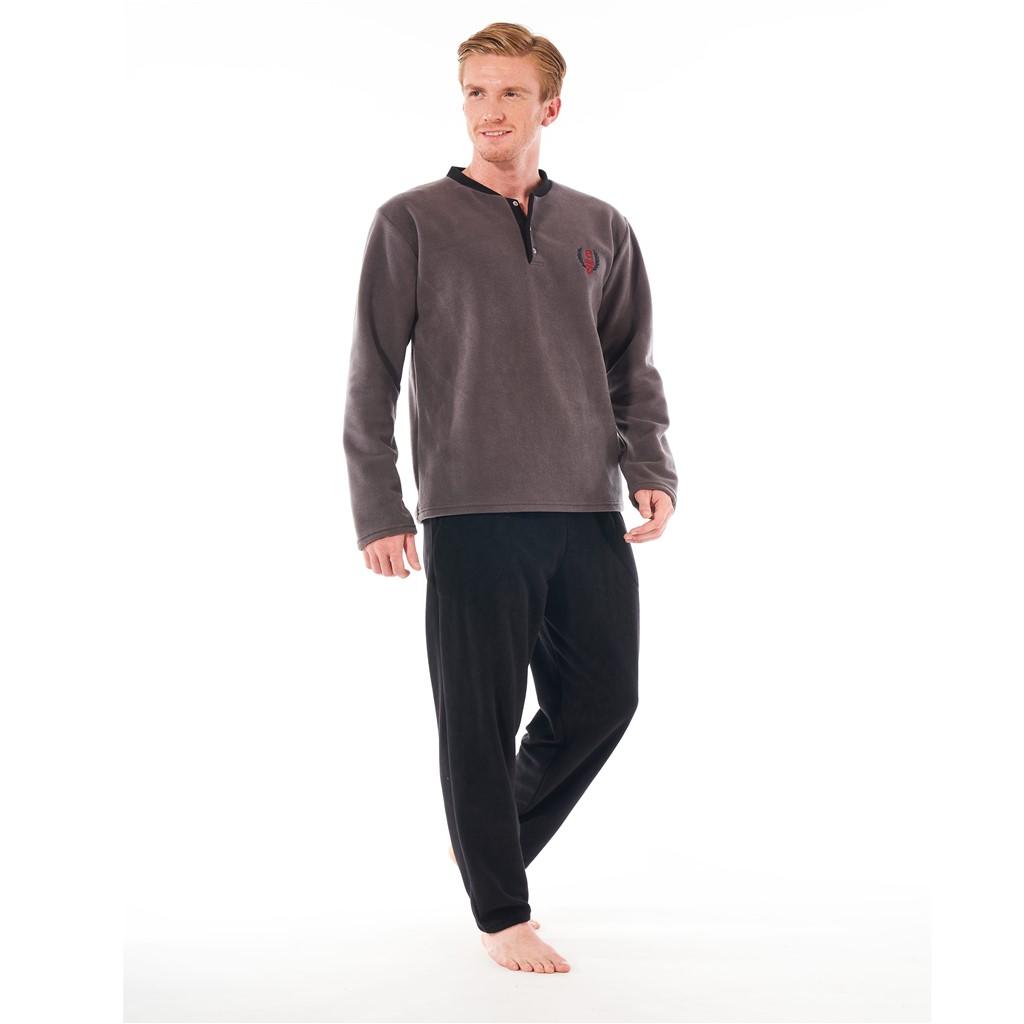 Estiva Bottom Top Daily Fleece Men's Pajamas Set