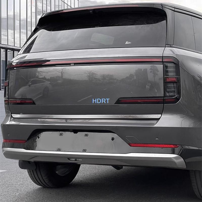 For Gac Trumpchi S7 2025 + Car Styling Tail Gate Molding Rear Trunk Door Trim Protector Decoration Accessories Exterior Sticker
