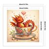 Dragon Full 14CT DIY Stamped Cross Stitch Kits for Beginners Adults Home Wall Decor Embroidery Needlepoint Starter Kits 40x40cm