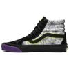 Halloween X  SK8 Comfortable High-Top Skate Shoes Unisex Sneakers Black White Purple VN0A38GF00X