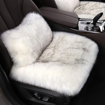 Winter Warm Seat Cushion Car Seat Cover Anti Slip Universal Front Chair Seat Breathable Pad for Vehicle Auto Car Seat Protector