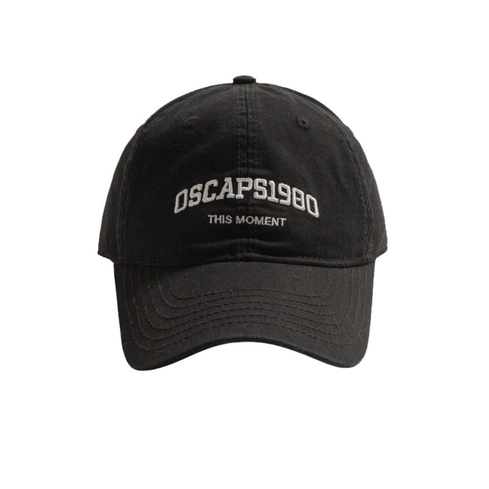 Korean Style Letter Embroidered Cap Cotton Cotton Peaked Hat Sunscreen Baseball Cap  Boys Girls