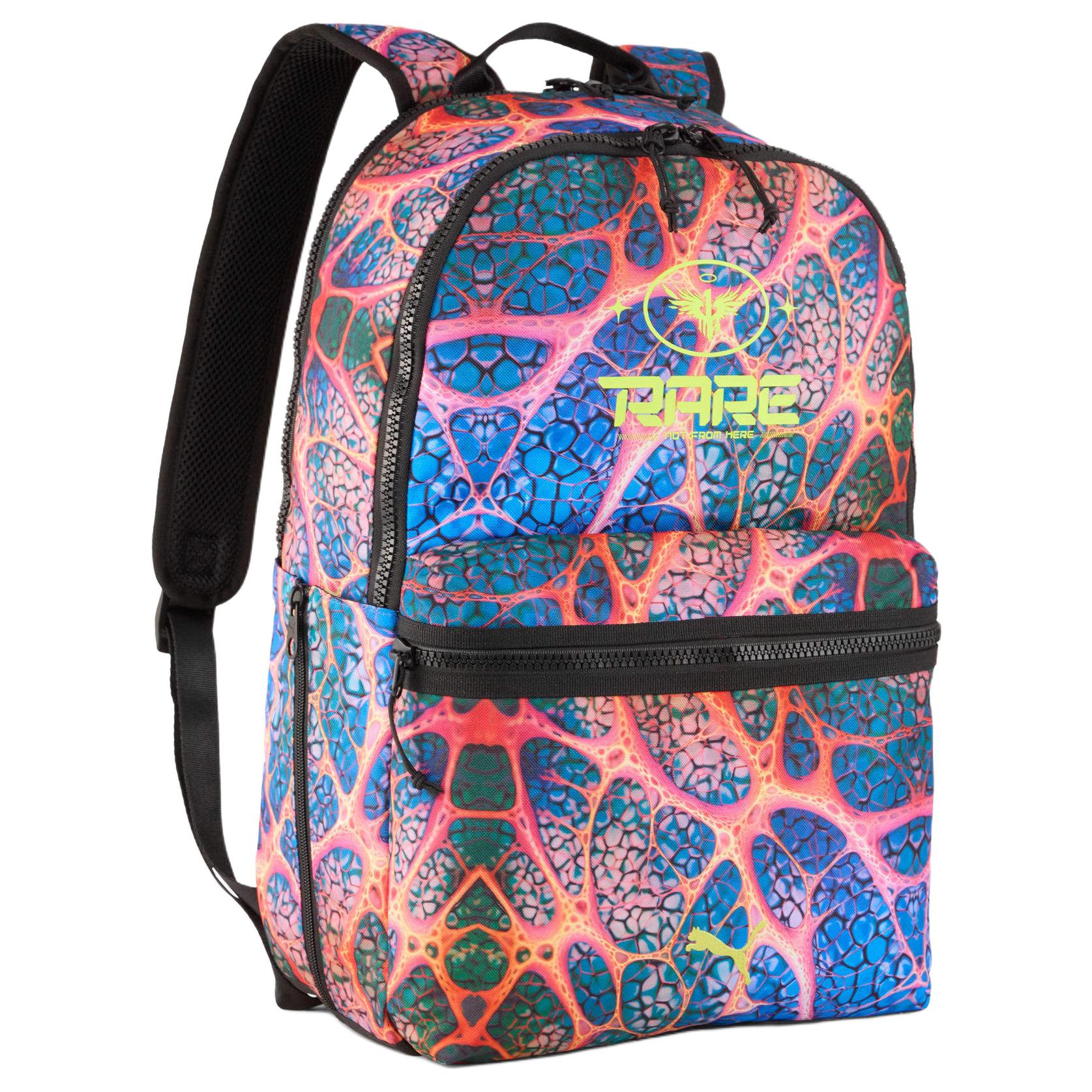 Puma X Lafrance Collaboration 20L Fashion Trendy Personalized Design Recycled Polyester Backpack Unisex backpack Black 091362-01 Black