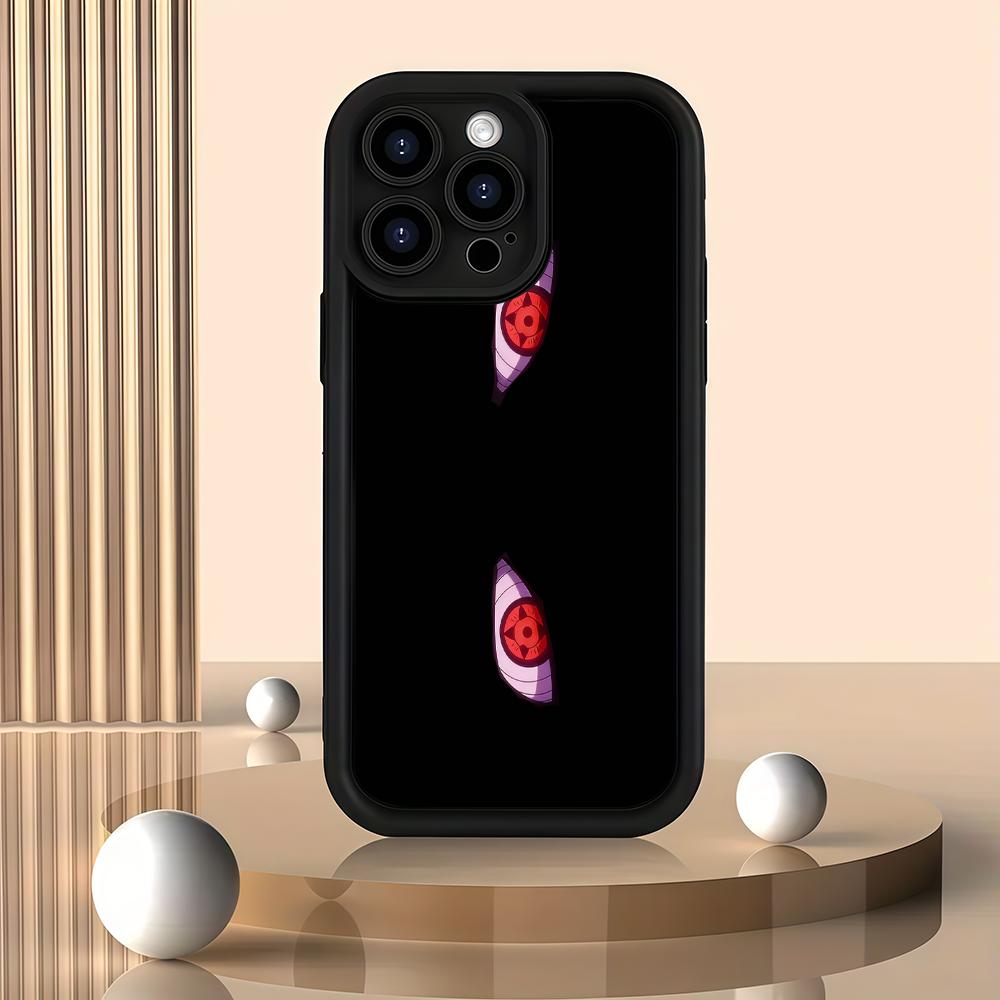 

N-Naruto Cool Eyes phone case For Samsung Galaxy S25 S24 S23 S22 A54 A35 A15 Ultra Plus Fe Anti-Slip Silicone Soft Shell Samsung S22 5G