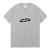 Funny Men's T-shirts  Print Cotton Crew Neck Short Sleeve Fashion T-Shirts Oversized Men Clothing