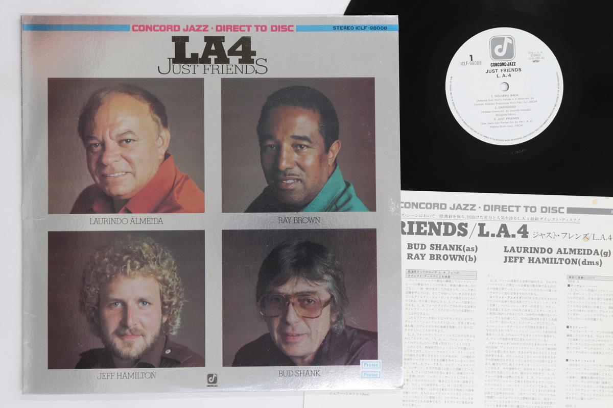 

LP Record LA4 - Just Friends ICLF98008 CONCORD 1978 Japan Jazz Used