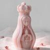 3d Virgin Mary Candle Mold Non-Toxic Candle Making Mold Praying Virgin Mold Exquisite For Home Fragrance Religious Decor Gift