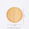 Round Walnut Wood Coaster Durable Stand Mug Tea Coffee Cup Pad Heat Resistant Beech Wood Coaster Table Tableware Decor