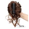 Multi-Color Long Tassel Hair Tie Clip with Fluffy Silk Flower Bud - Celebrity Style