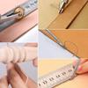 31Pcs Leather Sewing Tools DIY Leather Craft Hand Stitching Kit with Groover Awl Waxed Thimble
