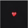 Comme Des Gar Ons Play Small Red Heart Tee Ax T304 051