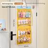 Cartoon Hanging Storage Bag With Felt Material For Bedroom Organizing And Doll Display