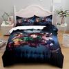 Inosuke Boys Duvet Cover Set EU Single Double King US Twin Full Queen Size slayer Bedclothes