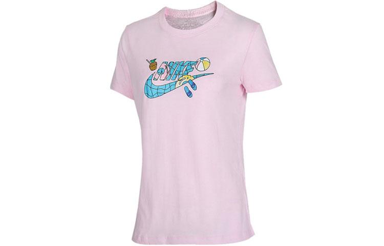 Nike Set in Sleeve T Shirt Women s Pink CI1130-663 XL