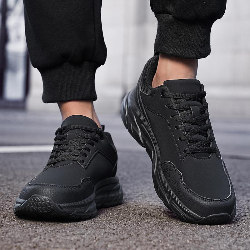 Winterschuhe Herren Paar Freizeitschuhe Mode Leicht Atmungsaktiv Walking Sneaker Schnürschuhe Herren Mesh Flats Schuhe Übergröße 48