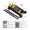 Shyiu 5-Ton Double Pump Hydraulic Floor Jack