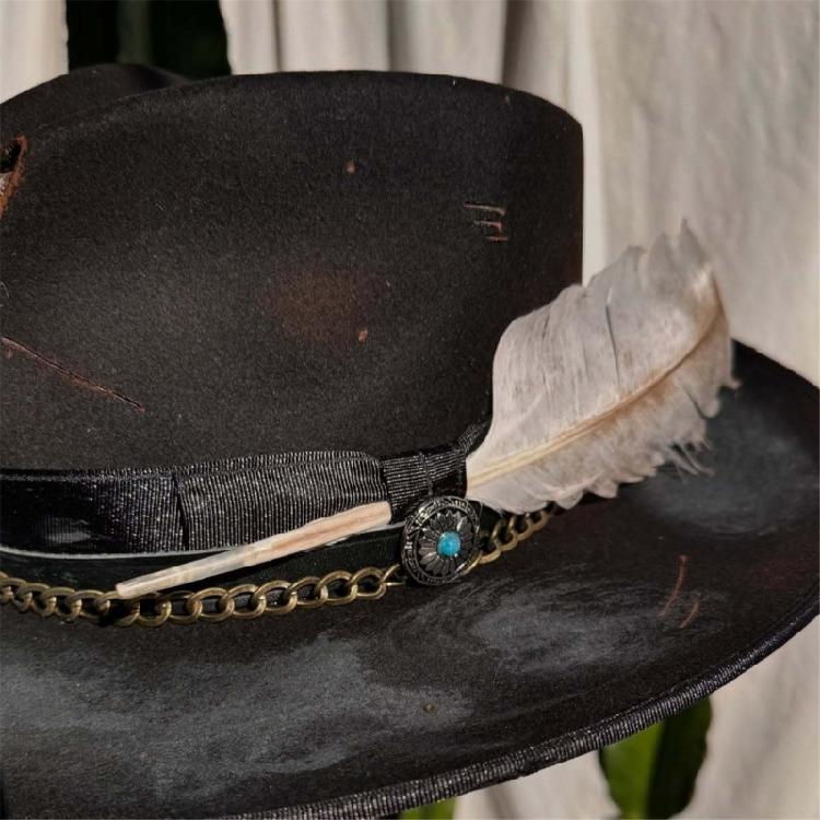 Gentleman Adult Hat Minimalists Breathable Hat Steams Punk Hat Autumn Winter for Social Gatherings