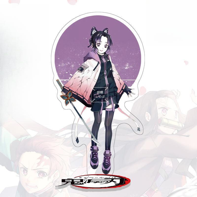 Standee de 16 cm de altura de "Demon Slayer" de Tanjiro y Nezuko - Adorno Acrílico