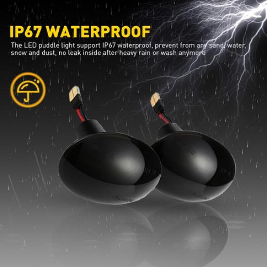 Amber/Red LED Side Fender Marker Light For MINI Cooper 2009-2015 Convertible R57