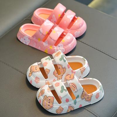 Junior Schuhe Sommer Männer und Mädchen duschen in einem rutschfesten Badezimmer Indoor Mädchen Prinzessin Kinder Sandalen Hausschuhe Kinder
