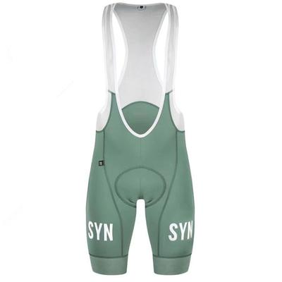 Mens Cycling Shorts With Suspender Straps Breathable Moisture-Wicking Bike Riding Pants