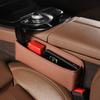 Universal Car Seat Gaps Organizer Not Slip Multiple Layer Storage Box Simple Installation for Phones Key Cards & Beverag