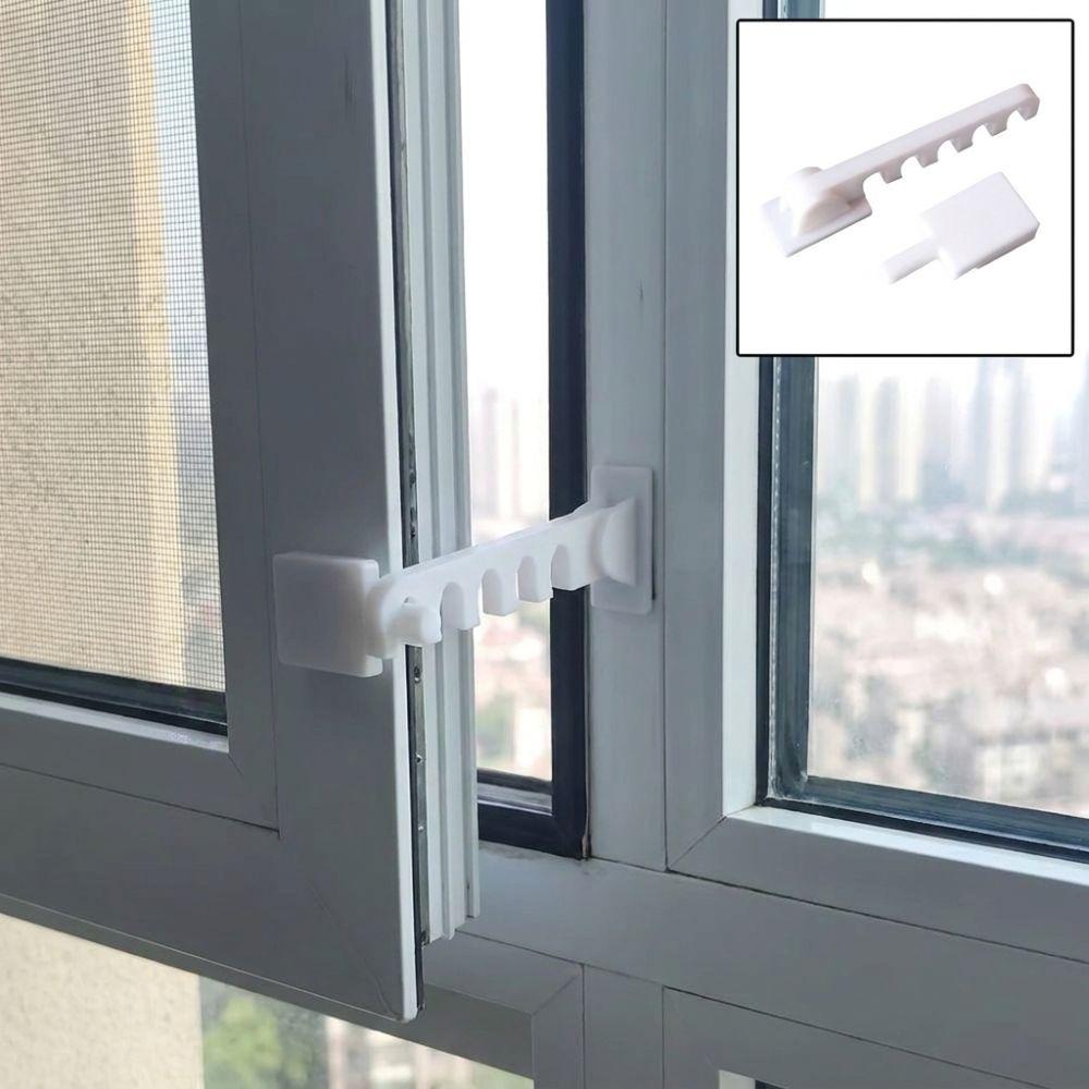 5 Gears Door Window Windproof Hooks Anti-Collision Child Safety Window Lock  Baby Family