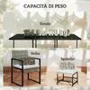 11-Piece Patio Dining Set, Outdoor Furniture With 6 Armchairs, 4 Poufs, Grey