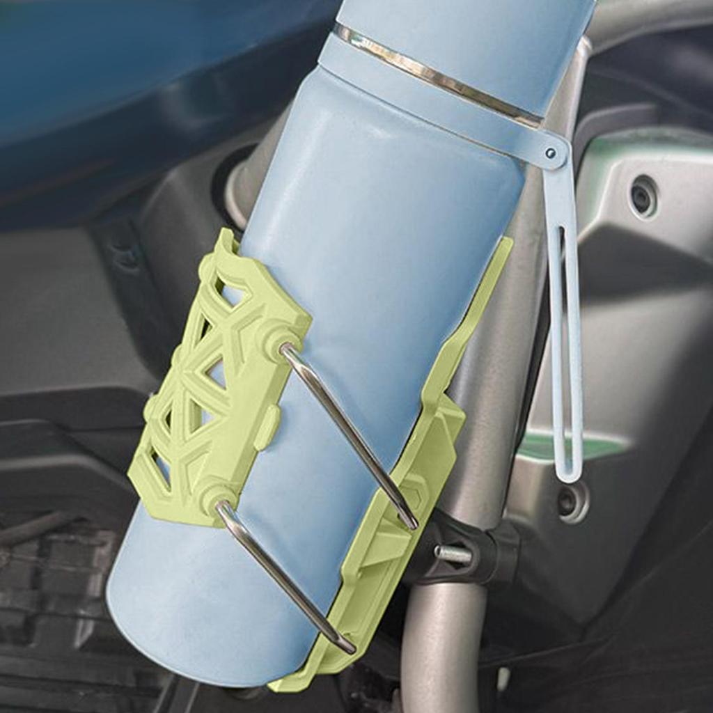 Motorcycle Drink Holder Adjustable Mountain Bike Water Bottle Holder Cycling Supplies For Road Outdoor Race Scooter Adventure