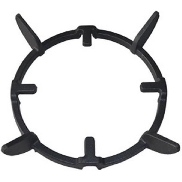 Non Slip Black Cast Iron Stove Trivets for Kitchen Wok Support Ring Cooktop Range Pan Holder Stand Stove Rack Milk Pot Holder for Gas Hob - Gas Stove