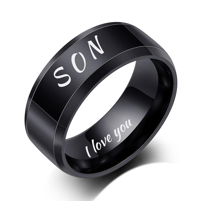 Gioielli di Moda Anello Incidi Nome Data Logo Altamente Lucidato All'Ingrosso Acciaio Inossidabile Matrimonio Fidanzamento Anelli di Marca Per Uomo Donna