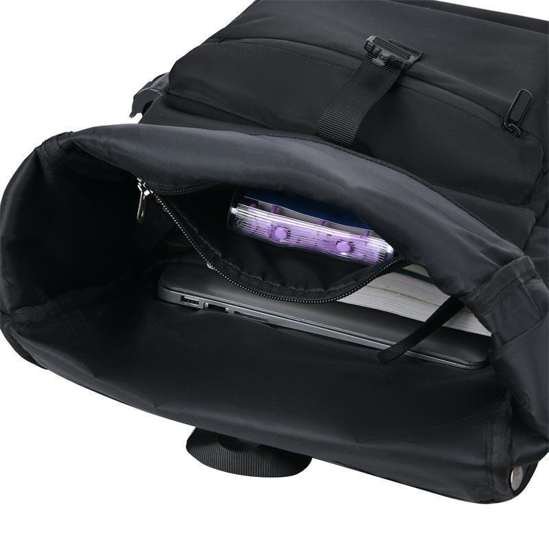 Men's Winter Splash-Proof Business & Casual Backpack: Student and Travel Friendly