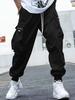 2025 Summer Men's American Retro Joggers: Casual, Loose, Sporty Work Pants