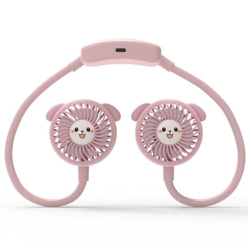 My Summer Companion! Electric Fan, Mini Fan, Portable Neck Fan for Summer, a Cooling Gadget