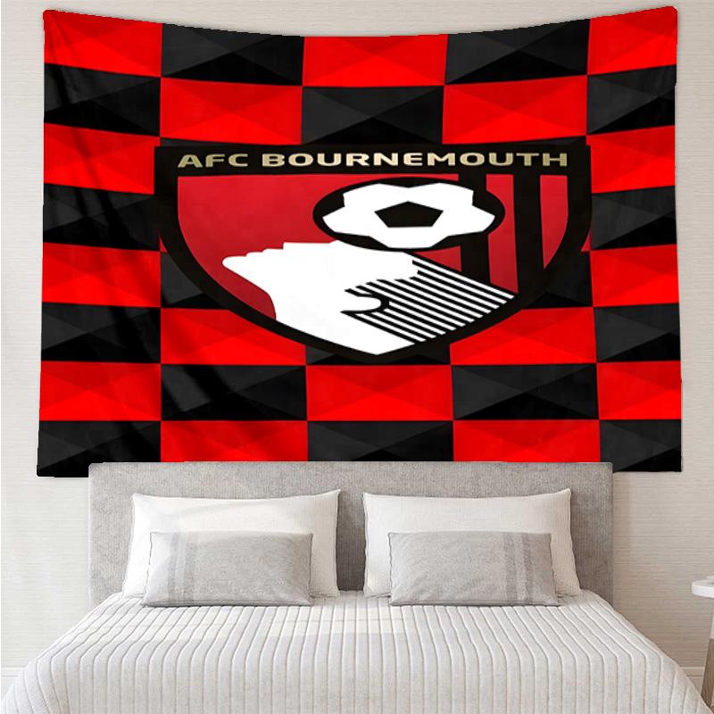 1PC Afc Crest Printed Tapestry Room Decoration Wall Hanging for Living Room Bedroom, Dormitory, Birthday and Christmas Gifts