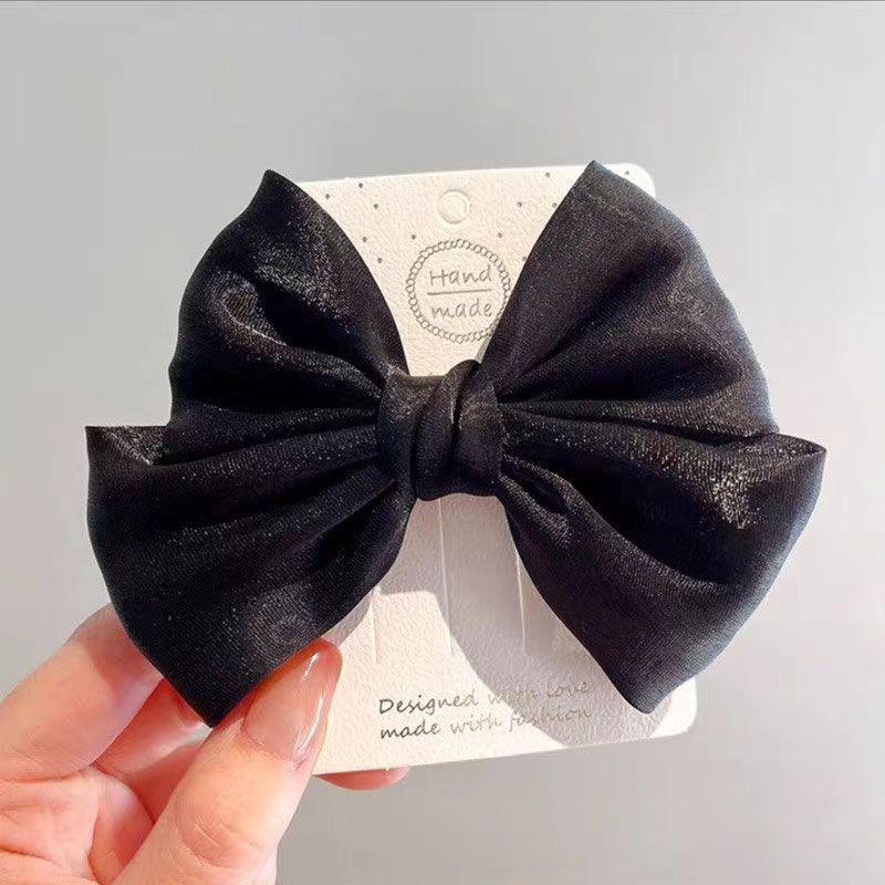 

Satin Bow Hair Clip for Little Girls - Korean Princess Style