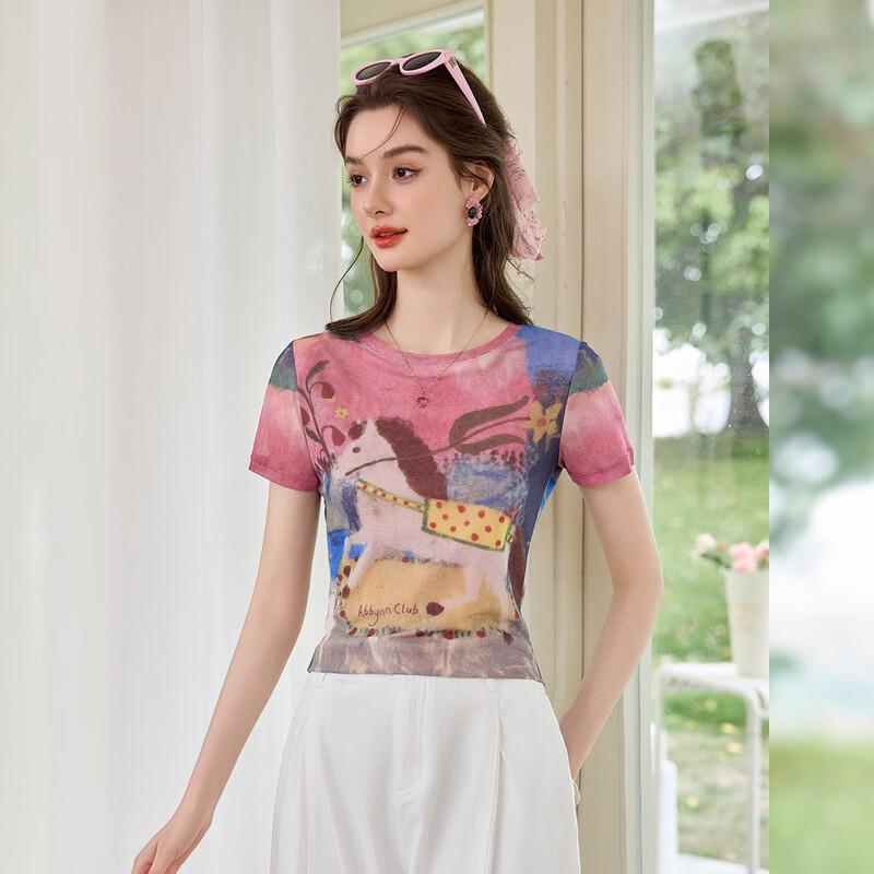 Women's Printed Short Sleeve T-Shirt