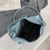 Denim Bag Multi-zipper Retro Crossbody Bag Middle-aged Mother Bag