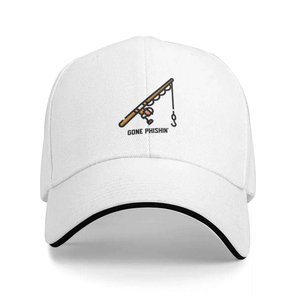 Gone Phishin' Baseball Cap golf hat genuine beach hat Horse Hat fashionable Men's Hats Women's