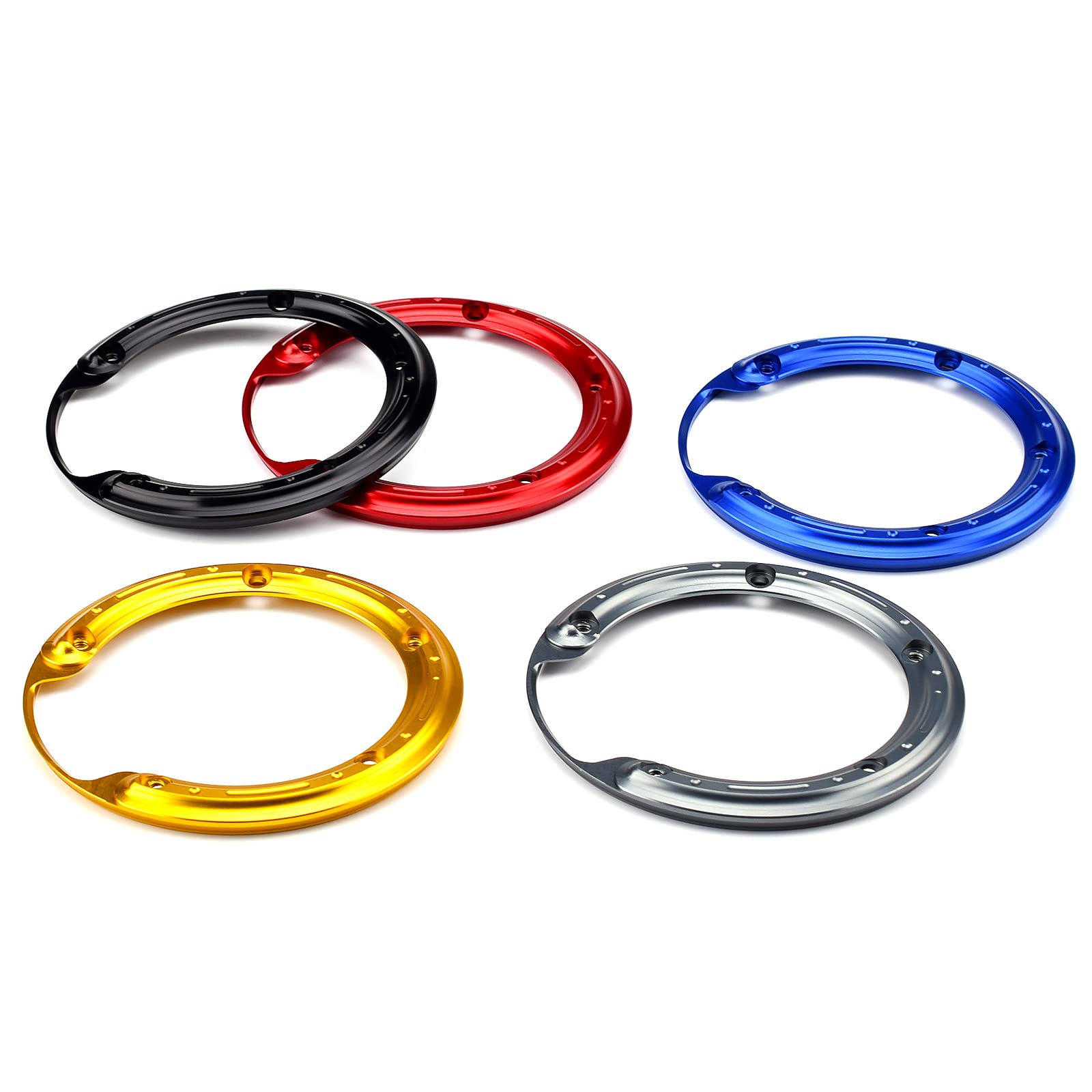 LEDISHUN Motorcycle Fuel Cap Ring Honda Rebel 250 500 Rebel золотой