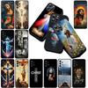 Casing for Xiaomi Redmi Note 13 14 Pro Plus ProPlus 14C 13C Pro+ 5G Phone Cover Protective Case God Christian Jesus Judah Christ