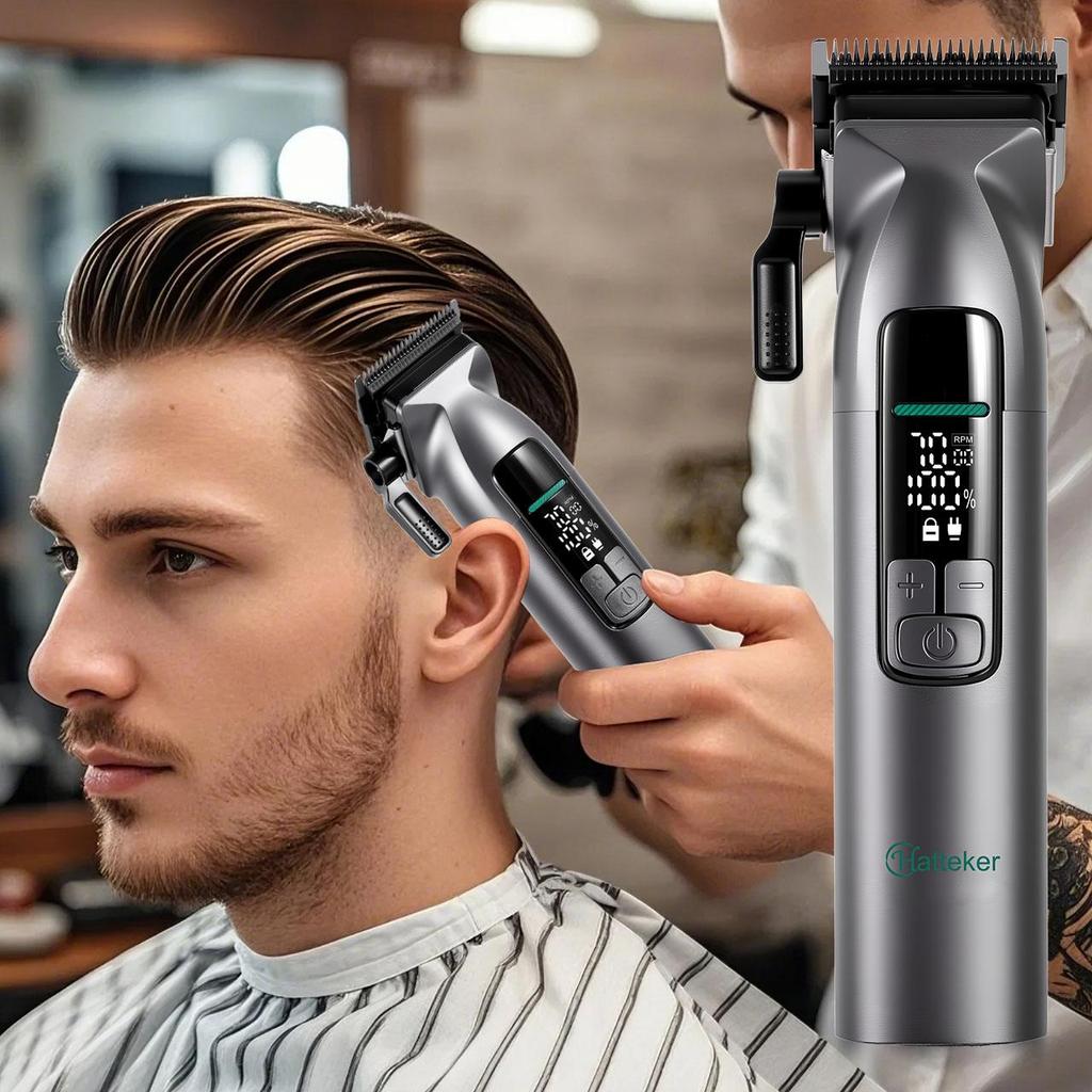 Hatteker Professional Hair Clipper with Digital Display HT-819