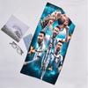 Great Soccer Player Fashion Beach Towel: Ideal for Summer Adventures Soft, absorbent and quick drying suitable for swimming and bathing