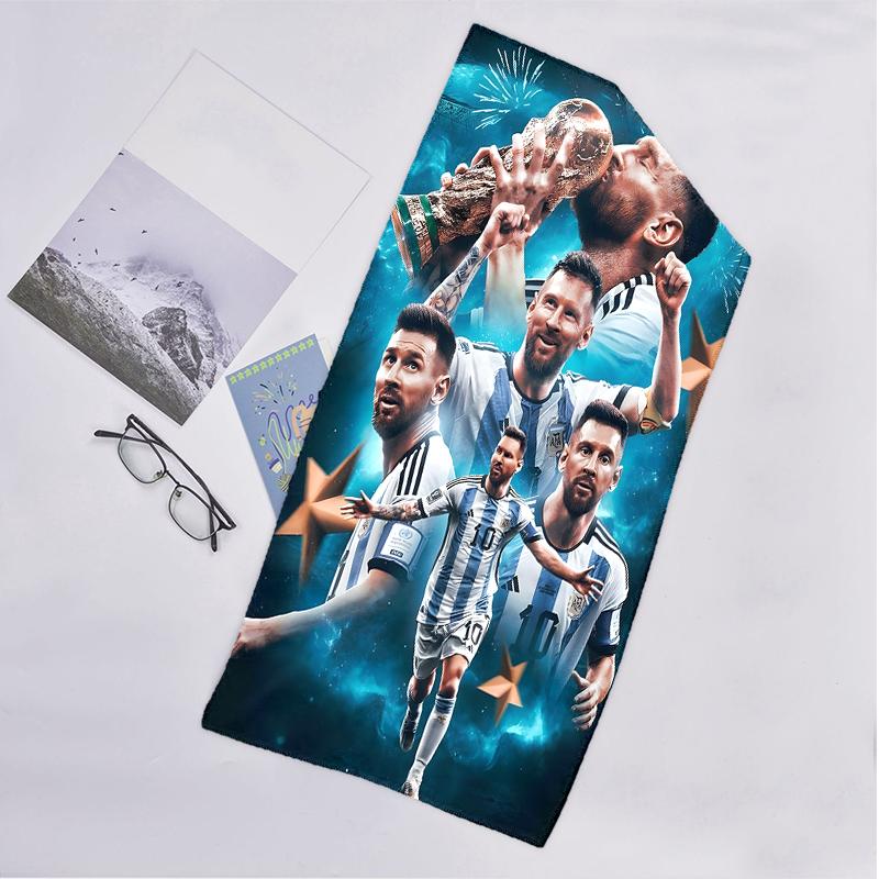 Great Soccer Player Fashion Beach Towel: Ideal for Summer Adventures Soft, absorbent and quick drying suitable for swimming and bathing