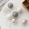 25PCS Pink Red Gold Christmas Ball Set 4cm Xmas Baubles Fashion Xmas Ornament Ball  Storefront