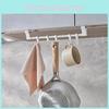 Mount Ceiling Multi Hook Rack No Drill Removable Storage For Compact Kitchens
