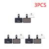 1/3Pair MTB Bike Disc Brake Pads Semi-Metallic Bicycle Disc Brake Pads Mountain Bike Hydraulic Disc Brake Pads Cycling Bike Part