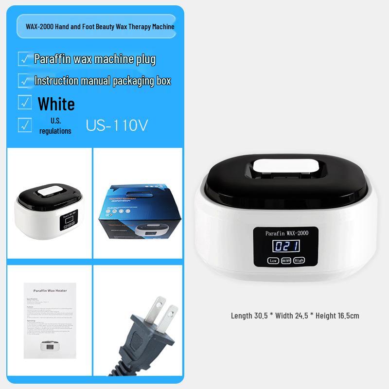 Paraffin Wax Therapy Machine with Temperature Control for Body Care and Wax Melting