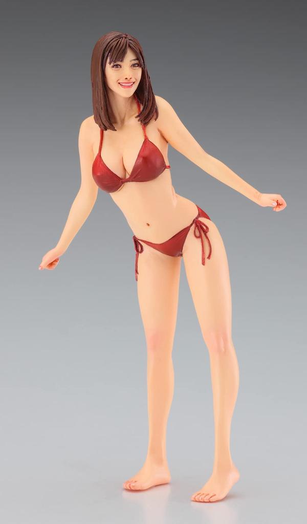 Hasegawa Real Figure Collection Gravure Girl Unpainted Resin Kit SP487 1/12 No.07 Vol.2