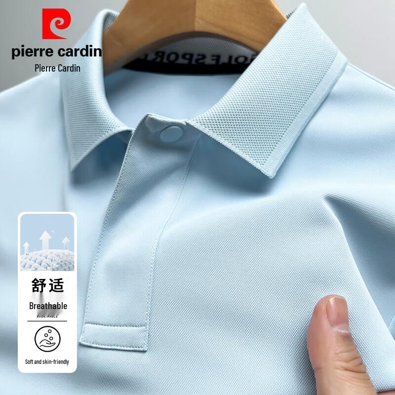 Pierre Cardin Men's Summer Business Casual Short Sleeve Polo Shirt